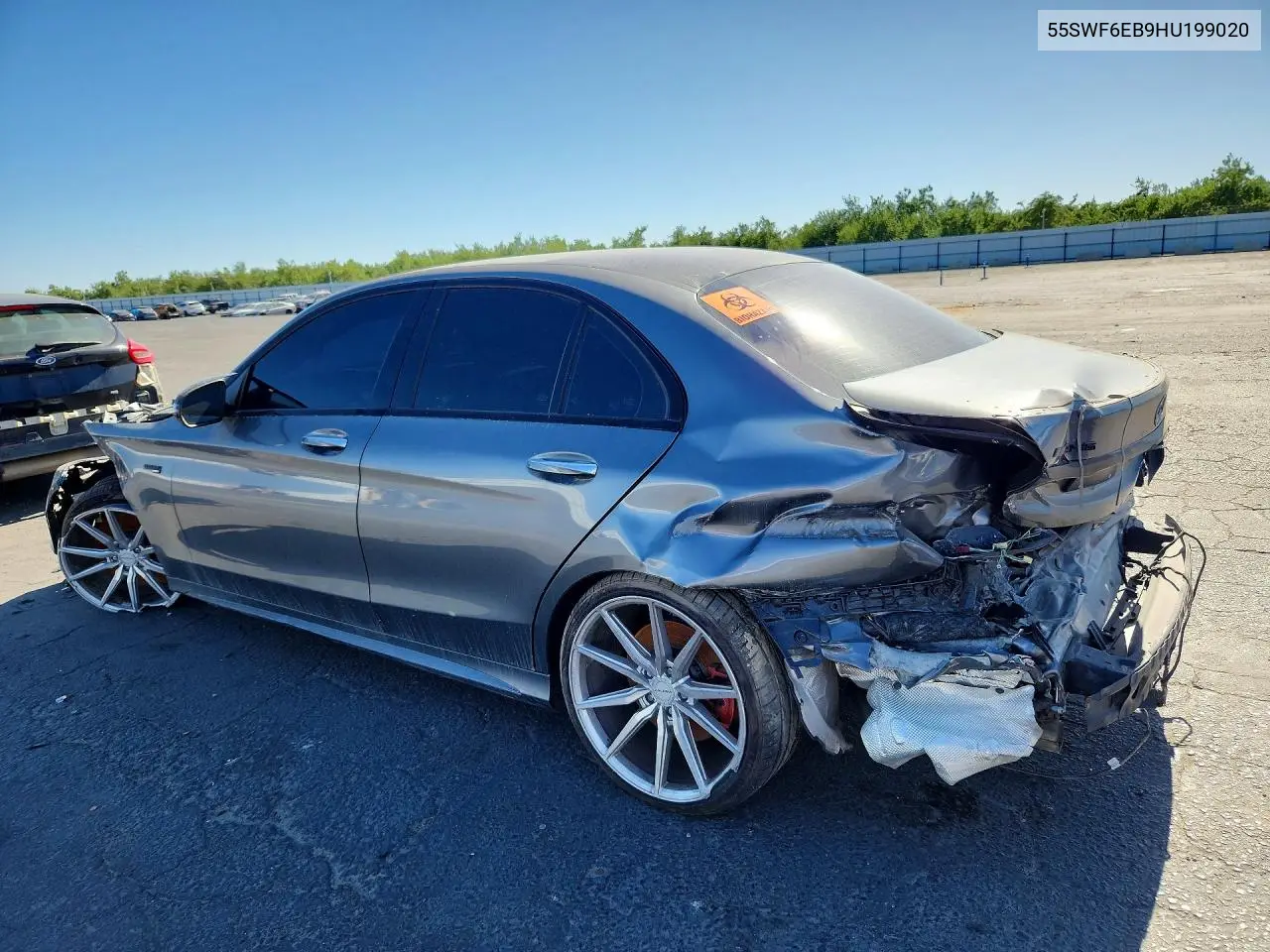 55SWF6EB9HU199020 2017 Mercedes-Benz C 43 4Matic Amg