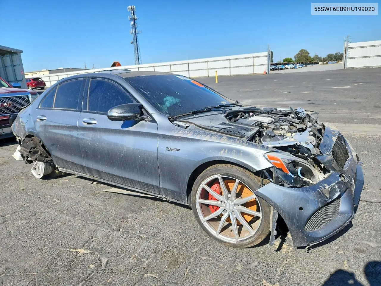 55SWF6EB9HU199020 2017 Mercedes-Benz C 43 4Matic Amg