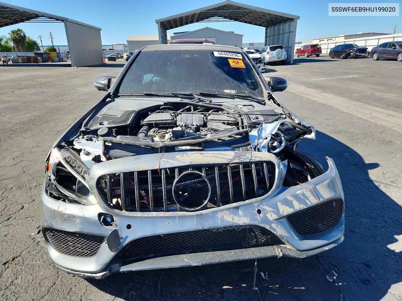 55SWF6EB9HU199020 2017 Mercedes-Benz C 43 4Matic Amg