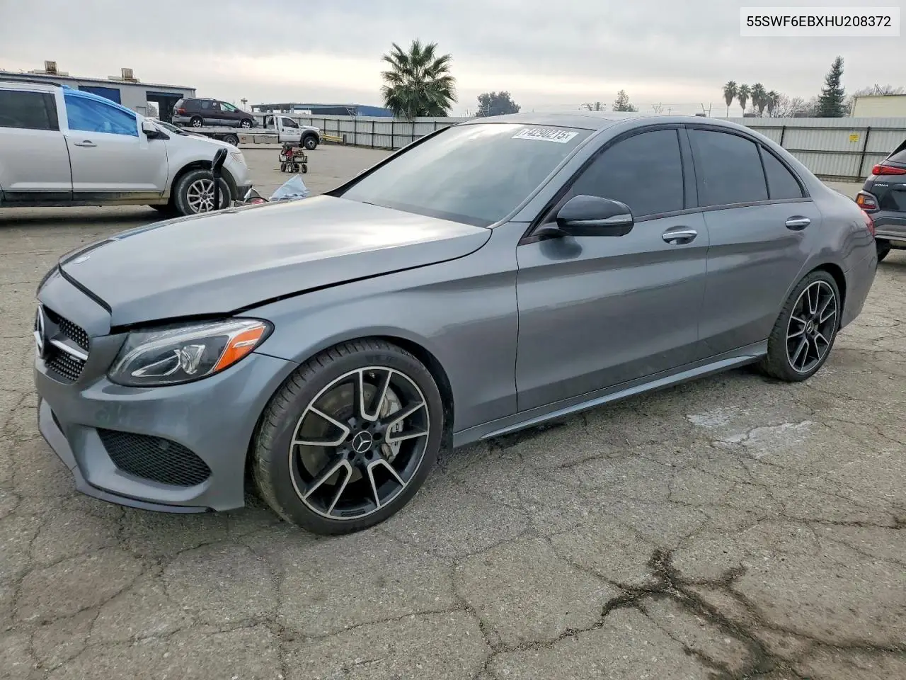 55SWF6EBXHU208372 2017 Mercedes-Benz C 43 4Matic Amg