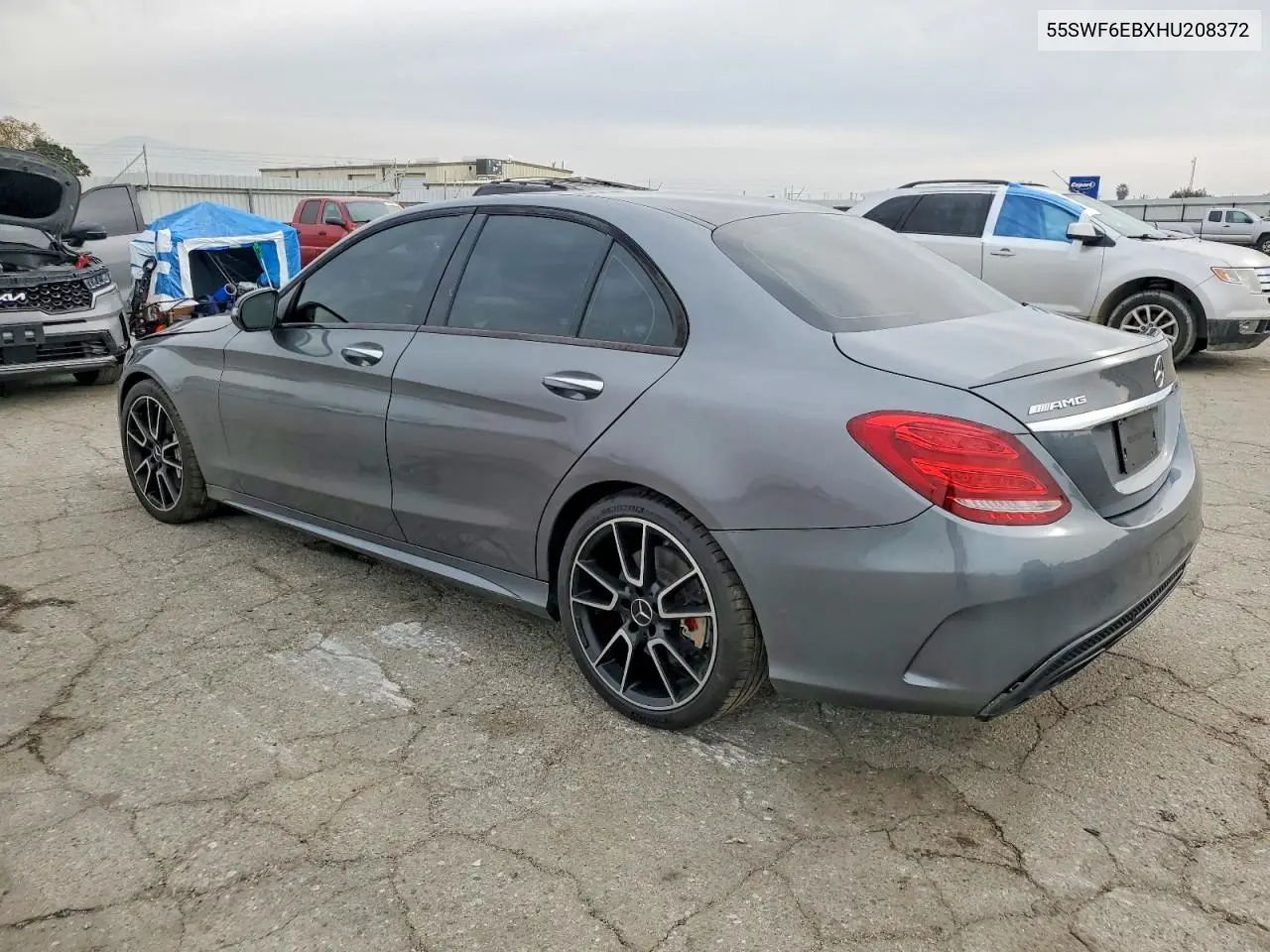 55SWF6EBXHU208372 2017 Mercedes-Benz C 43 4Matic Amg