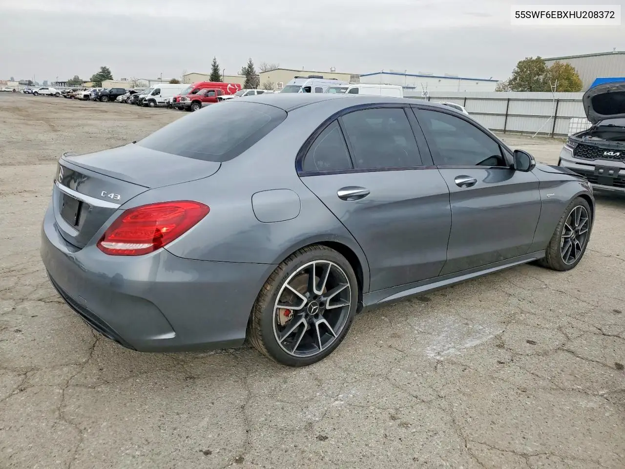 55SWF6EBXHU208372 2017 Mercedes-Benz C 43 4Matic Amg