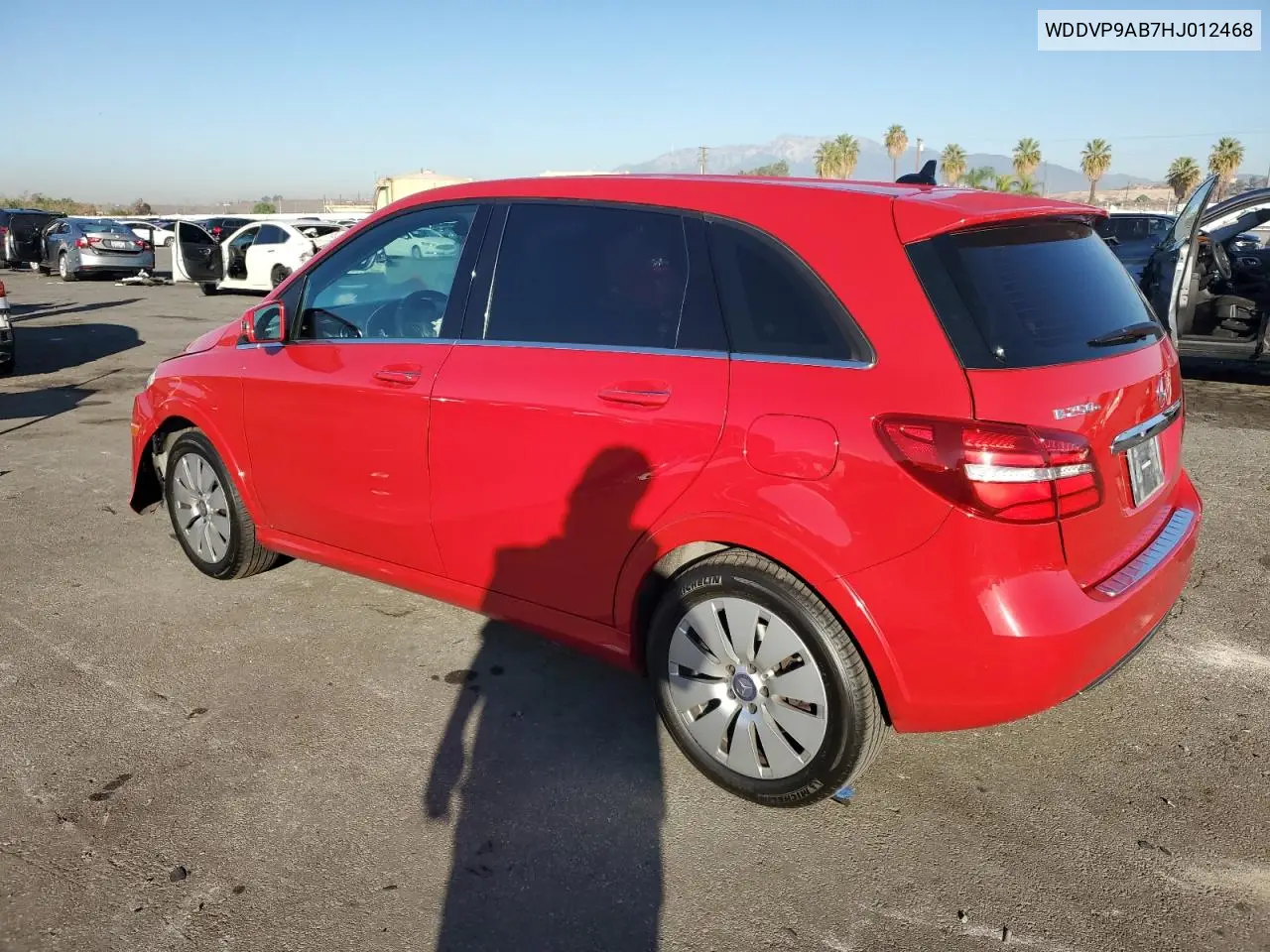 WDDVP9AB7HJ012468 2017 Mercedes-Benz B 250E