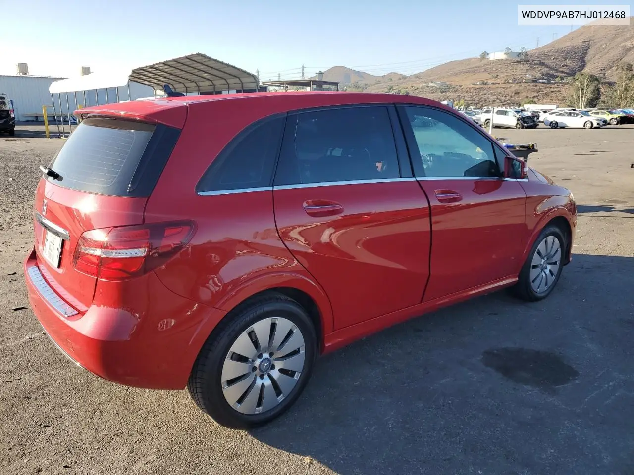 WDDVP9AB7HJ012468 2017 Mercedes-Benz B 250E