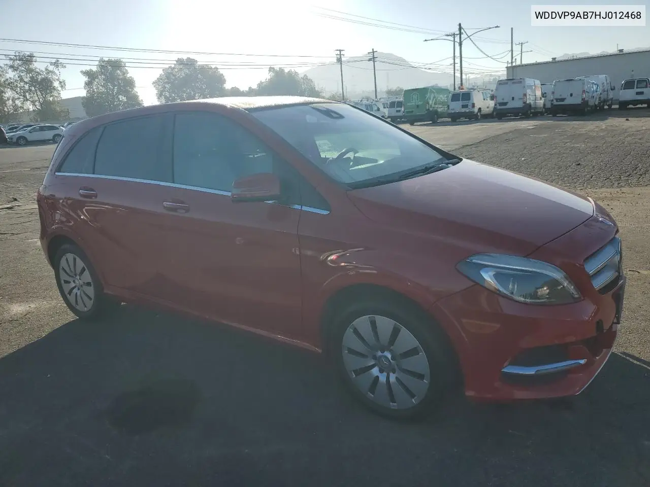 WDDVP9AB7HJ012468 2017 Mercedes-Benz B 250E