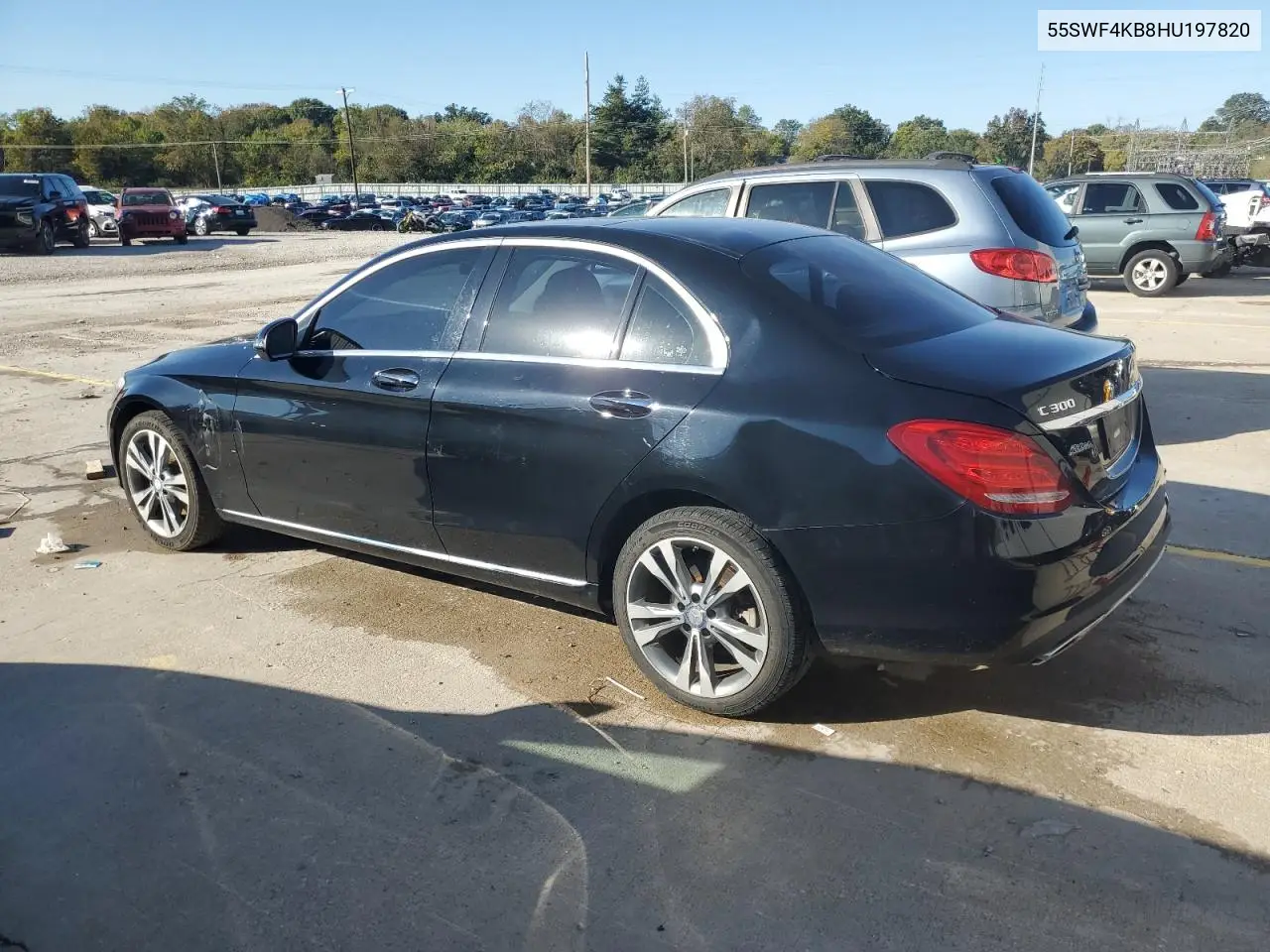 55SWF4KB8HU197820 2017 Mercedes-Benz C 300 4Matic