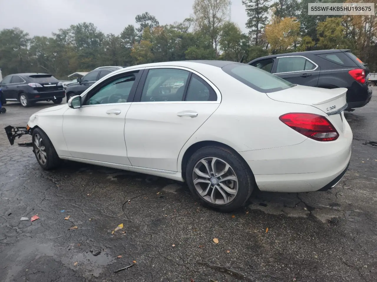 55SWF4KB5HU193675 2017 Mercedes-Benz C 300 4Matic