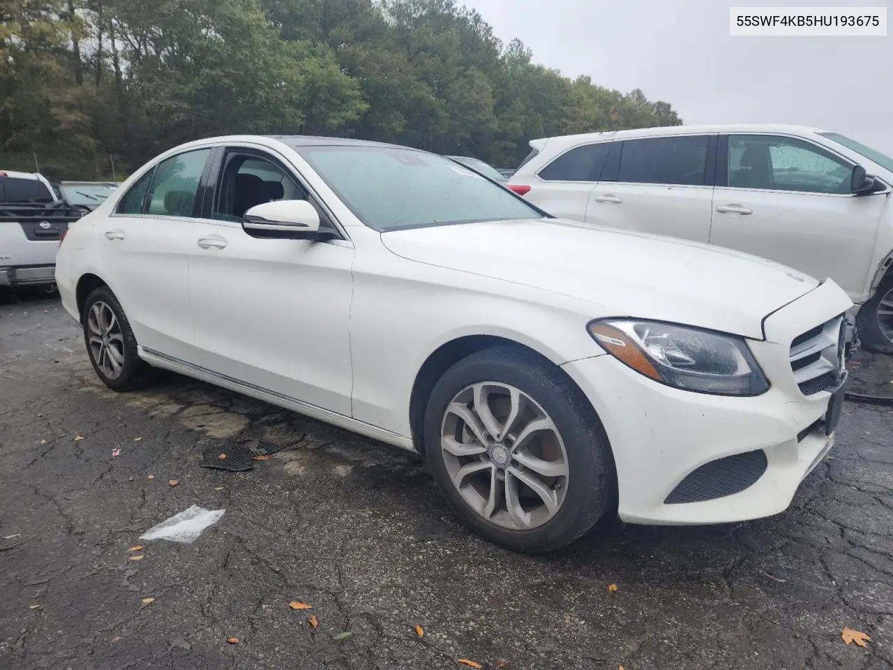 55SWF4KB5HU193675 2017 Mercedes-Benz C 300 4Matic