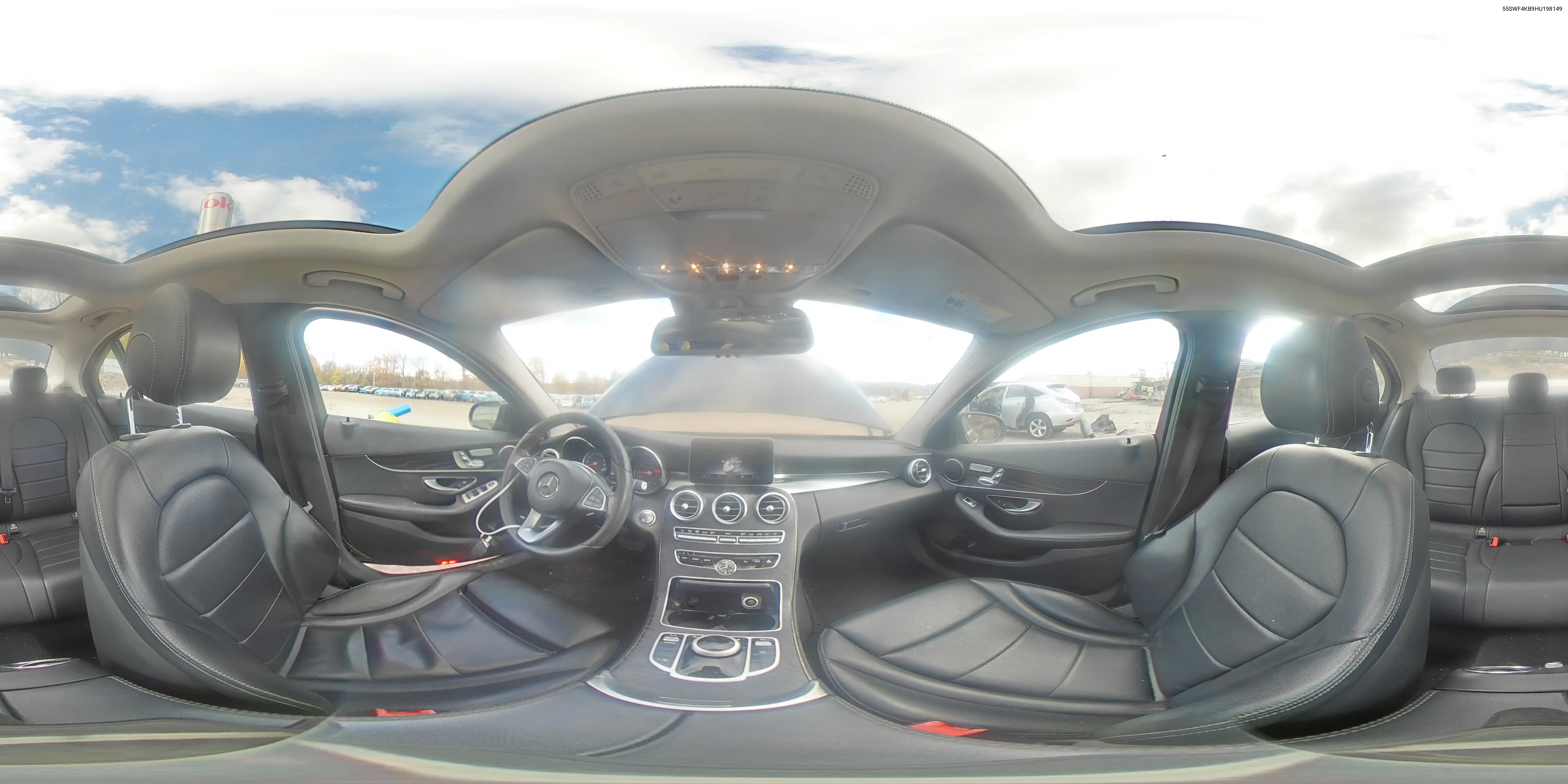 55SWF4KB9HU198149 2017 Mercedes-Benz C 300 4Matic