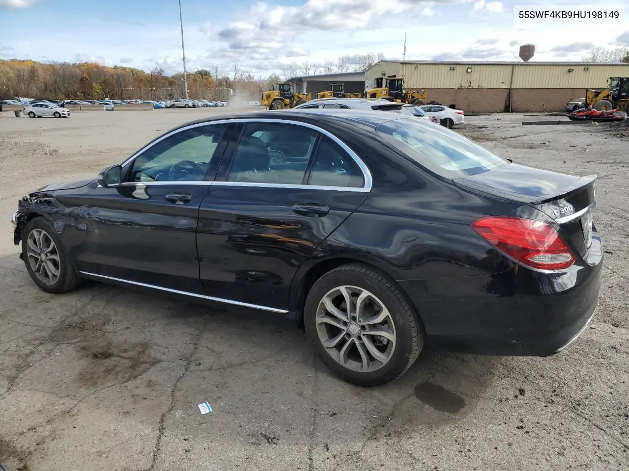 55SWF4KB9HU198149 2017 Mercedes-Benz C 300 4Matic
