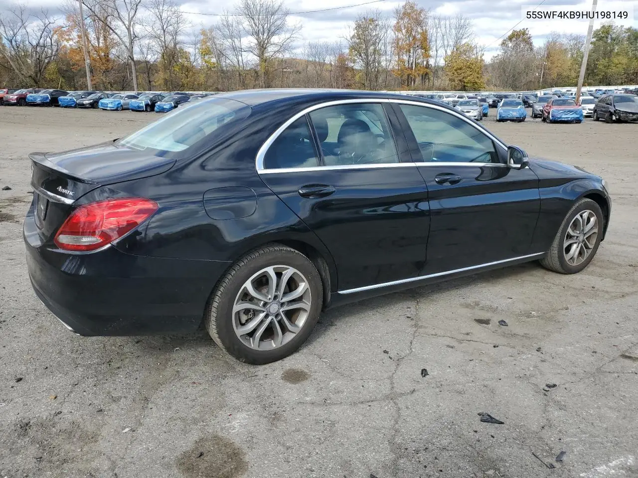 55SWF4KB9HU198149 2017 Mercedes-Benz C 300 4Matic