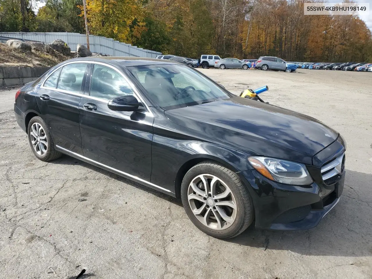 55SWF4KB9HU198149 2017 Mercedes-Benz C 300 4Matic