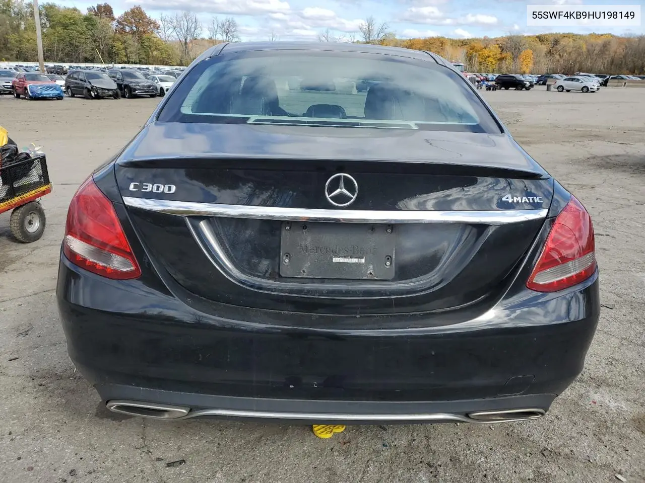 55SWF4KB9HU198149 2017 Mercedes-Benz C 300 4Matic