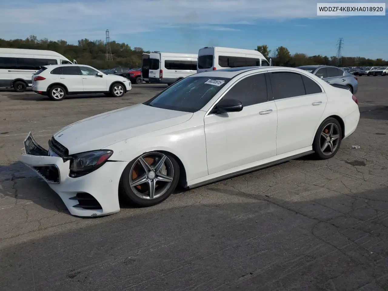WDDZF4KBXHA018920 2017 Mercedes-Benz E 300 4Matic