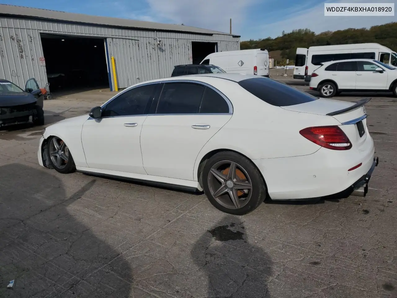 WDDZF4KBXHA018920 2017 Mercedes-Benz E 300 4Matic