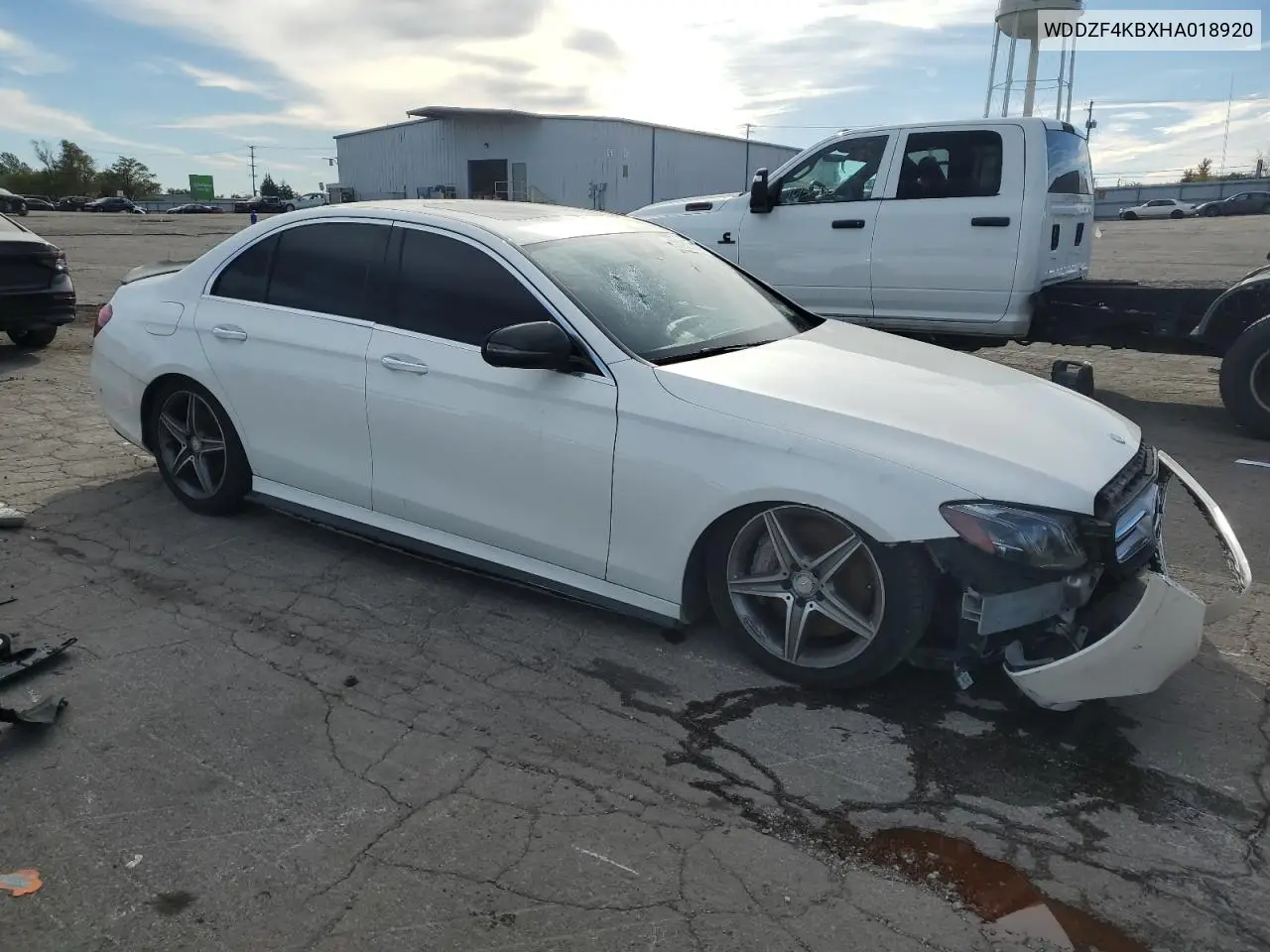 WDDZF4KBXHA018920 2017 Mercedes-Benz E 300 4Matic