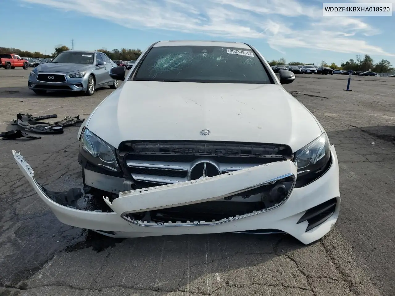 WDDZF4KBXHA018920 2017 Mercedes-Benz E 300 4Matic