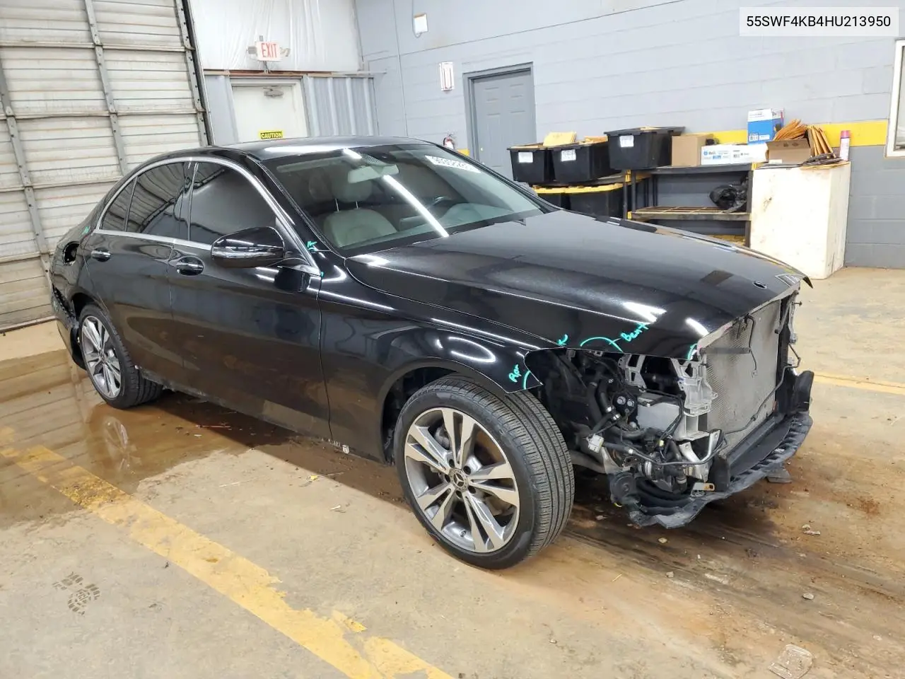 55SWF4KB4HU213950 2017 Mercedes-Benz C 300 4Matic