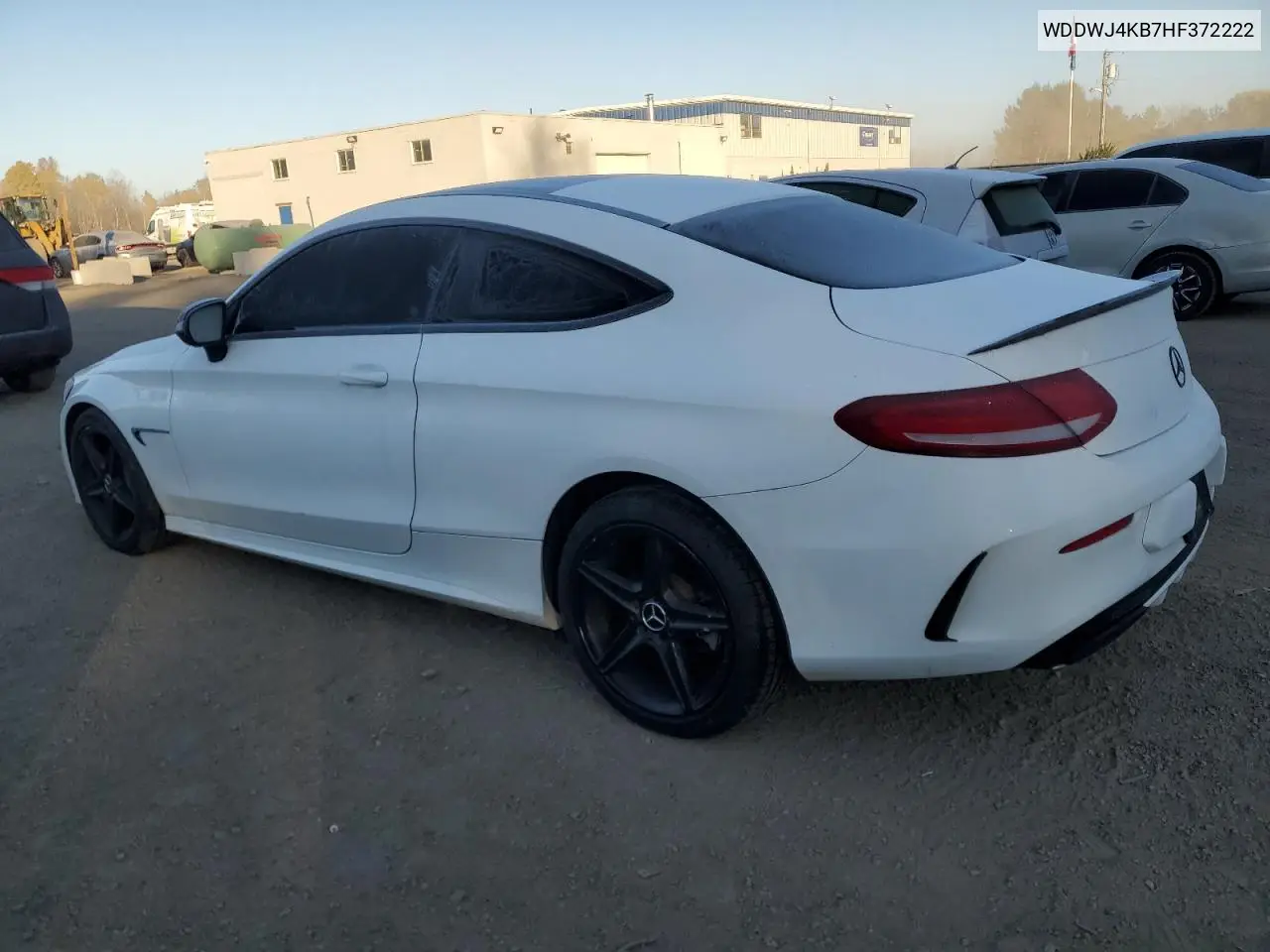 WDDWJ4KB7HF372222 2017 Mercedes-Benz C 300 4Matic