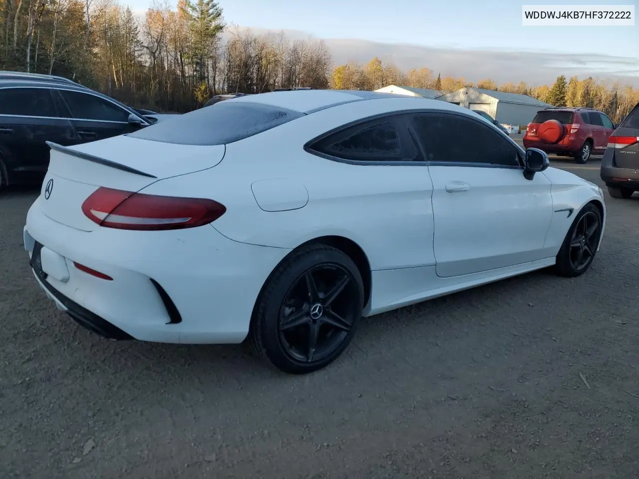 WDDWJ4KB7HF372222 2017 Mercedes-Benz C 300 4Matic