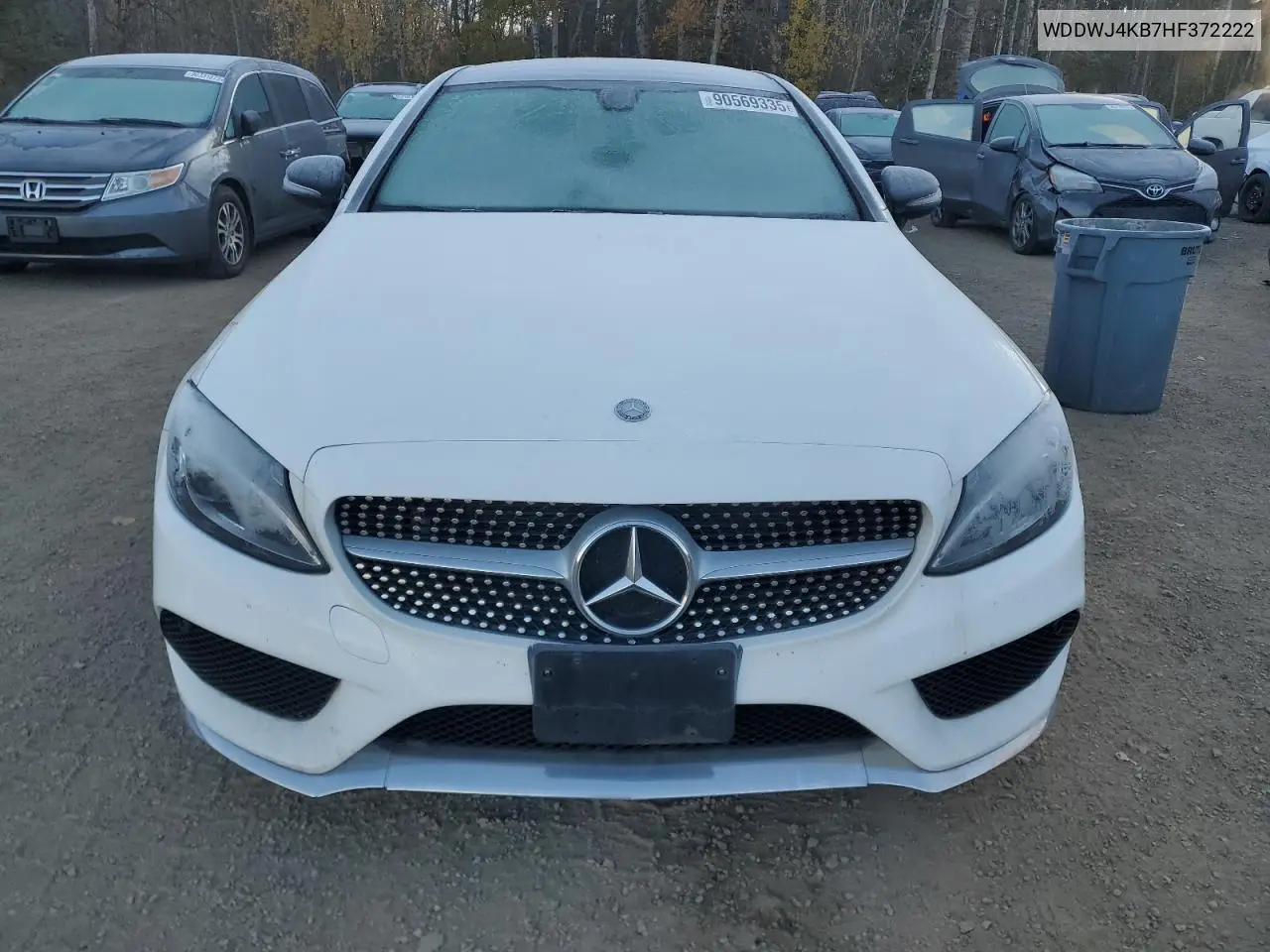 WDDWJ4KB7HF372222 2017 Mercedes-Benz C 300 4Matic