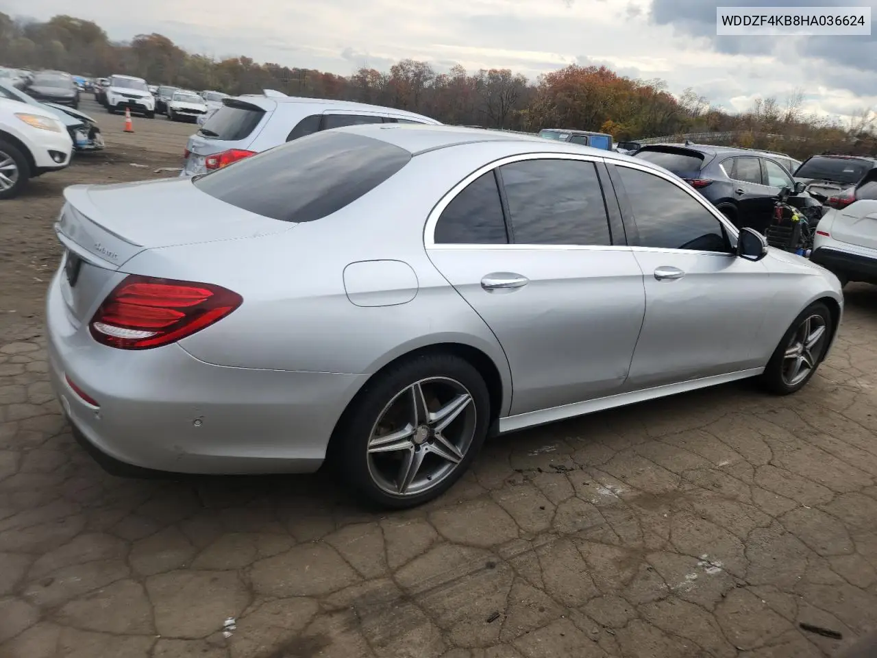 WDDZF4KB8HA036624 2017 Mercedes-Benz E 300 4Matic