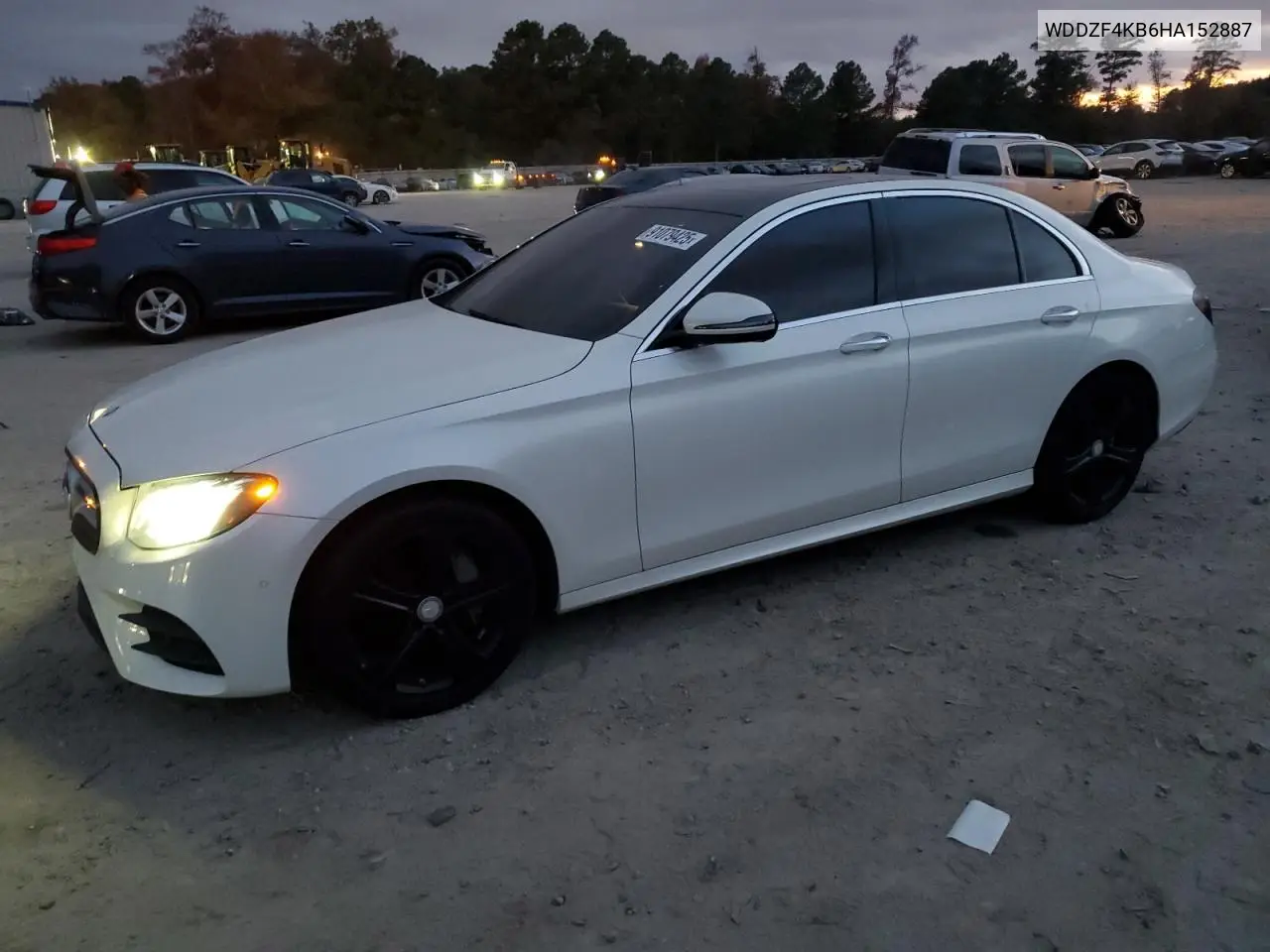 WDDZF4KB6HA152887 2017 Mercedes-Benz E 300 4Matic