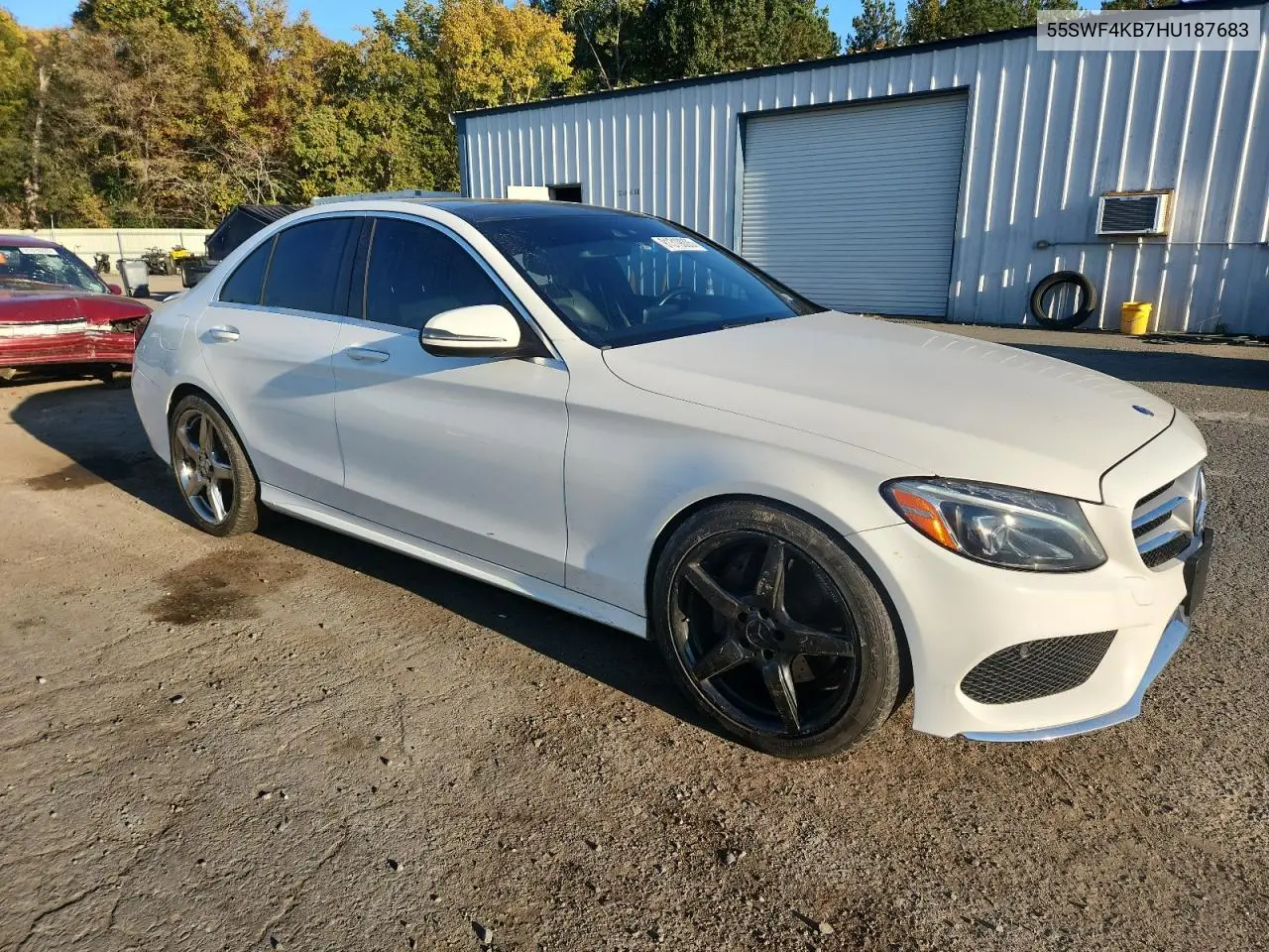 55SWF4KB7HU187683 2017 Mercedes-Benz C 300 4Matic