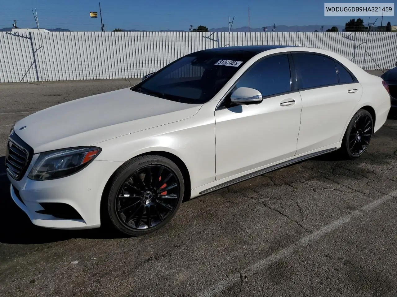 WDDUG6DB9HA321459 2017 Mercedes-Benz S 550E