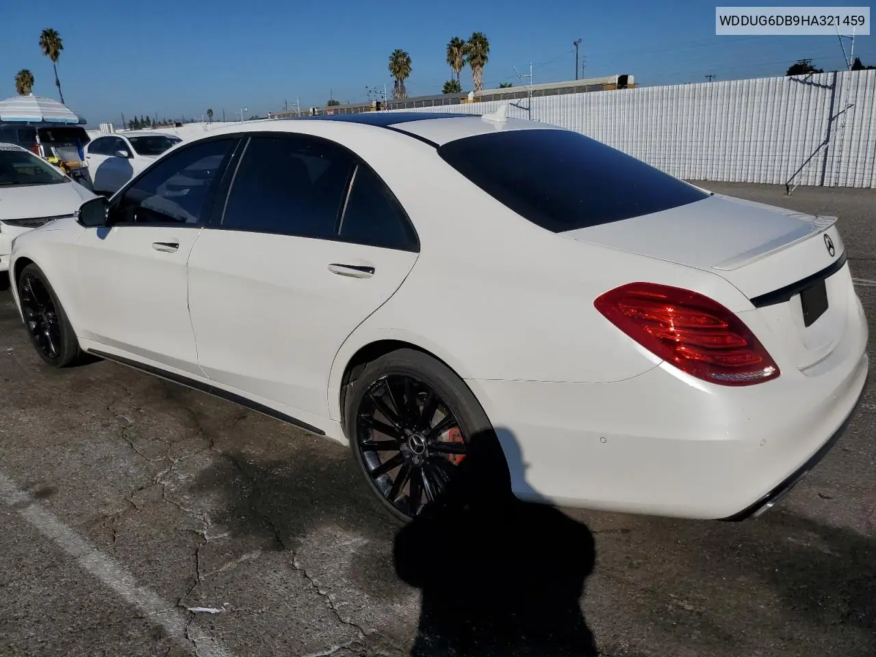 WDDUG6DB9HA321459 2017 Mercedes-Benz S 550E