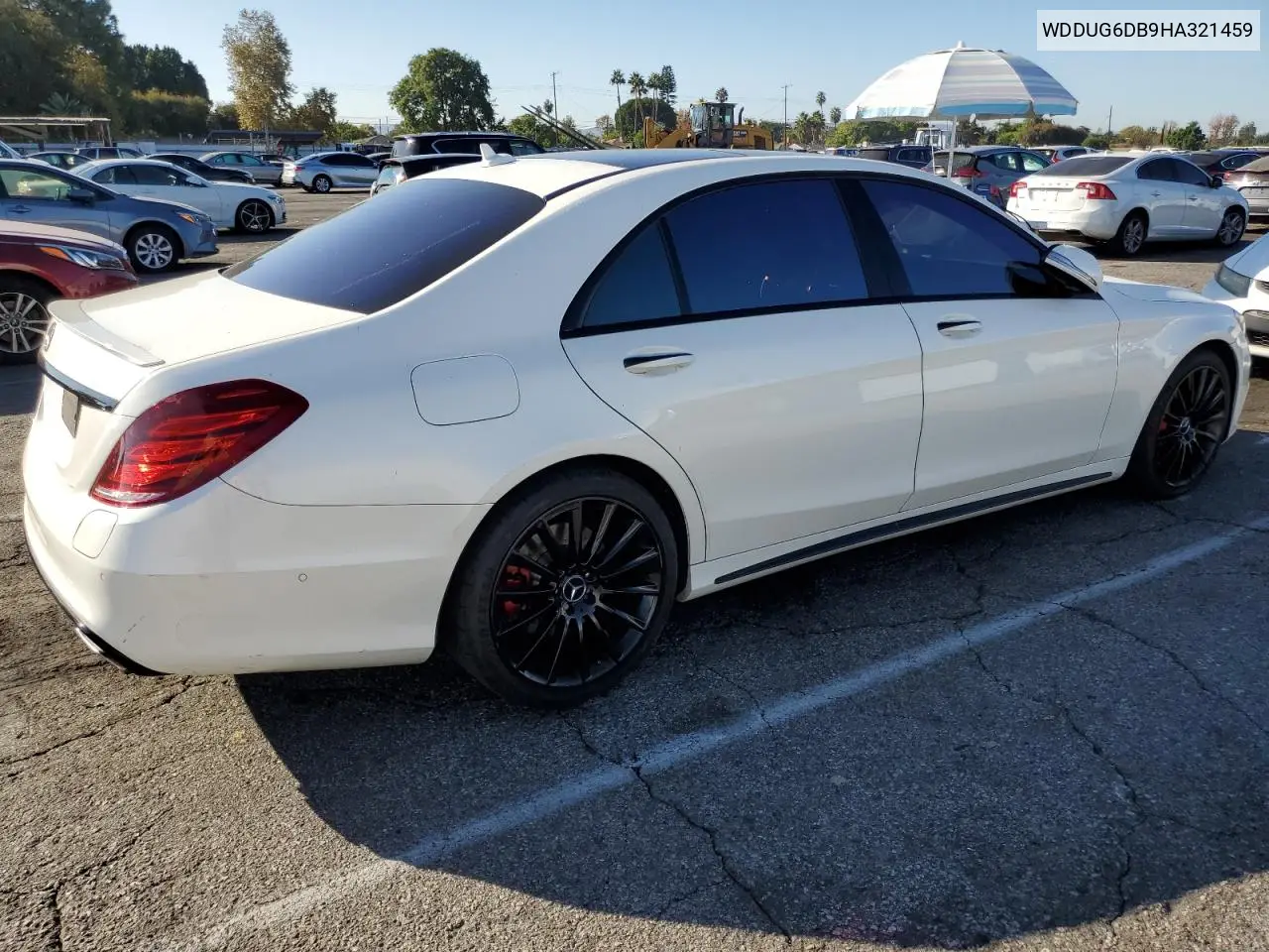 WDDUG6DB9HA321459 2017 Mercedes-Benz S 550E