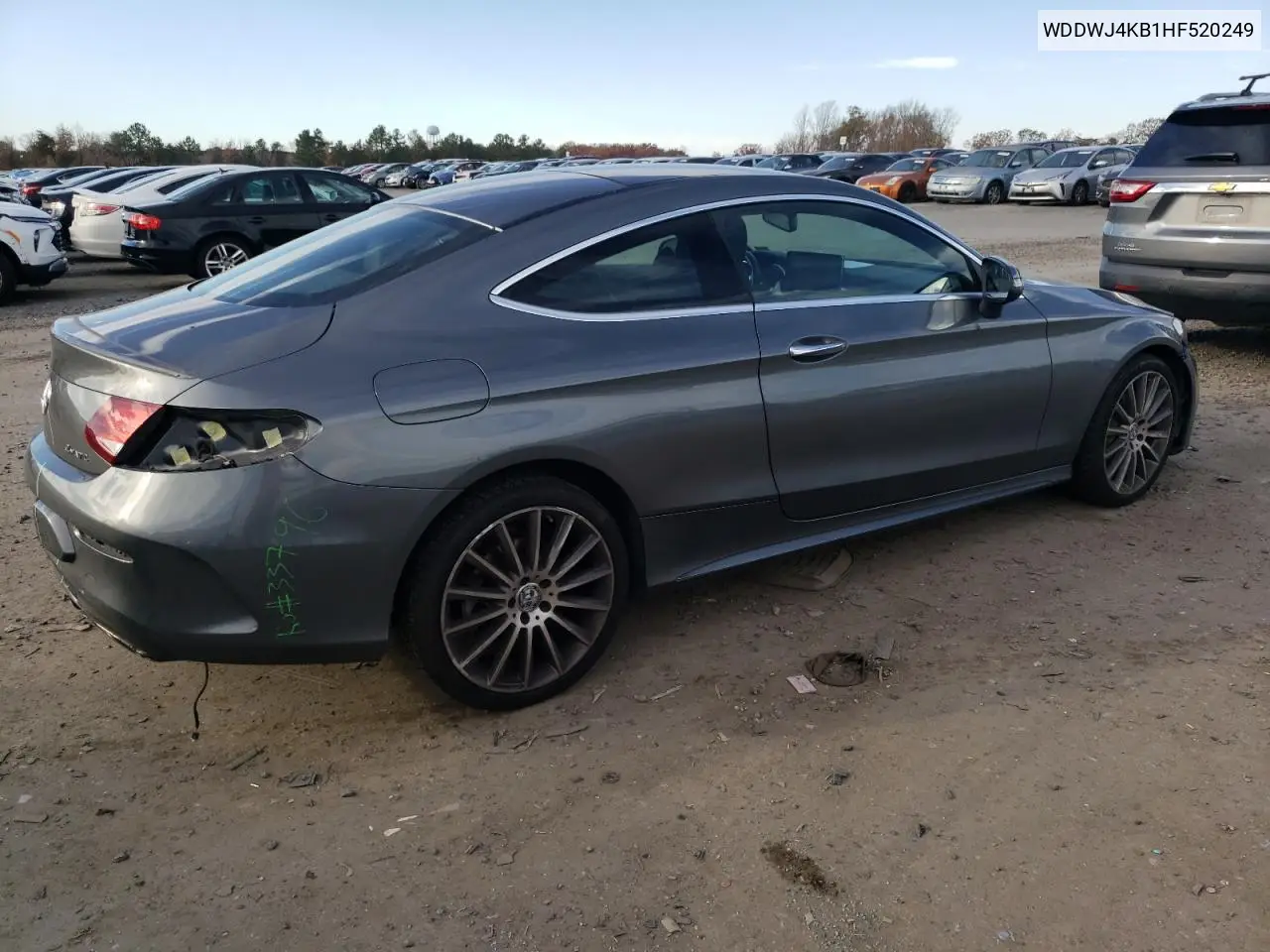 WDDWJ4KB1HF520249 2017 Mercedes-Benz C 300 4Matic