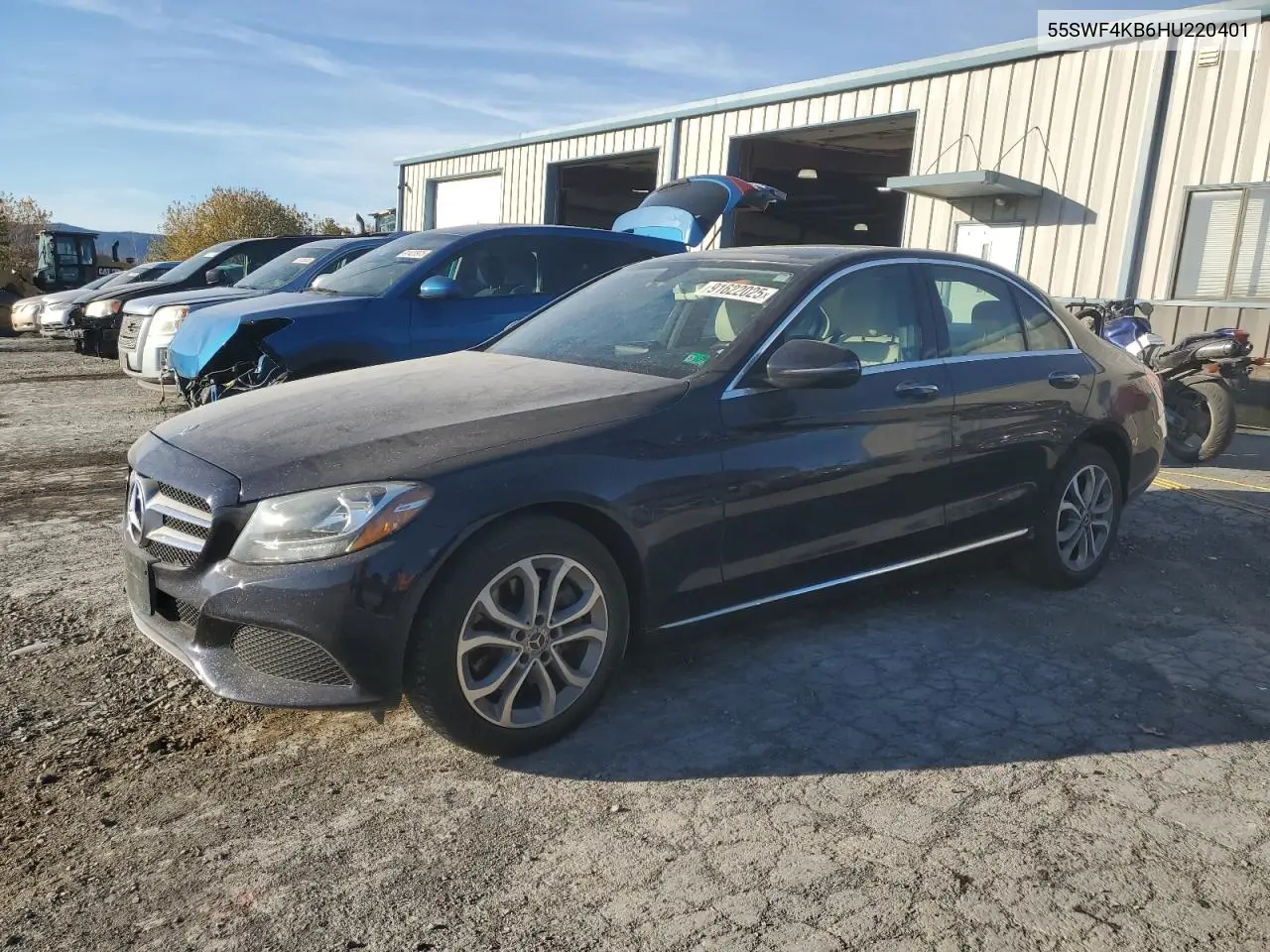 55SWF4KB6HU220401 2017 Mercedes-Benz C 300 4Matic