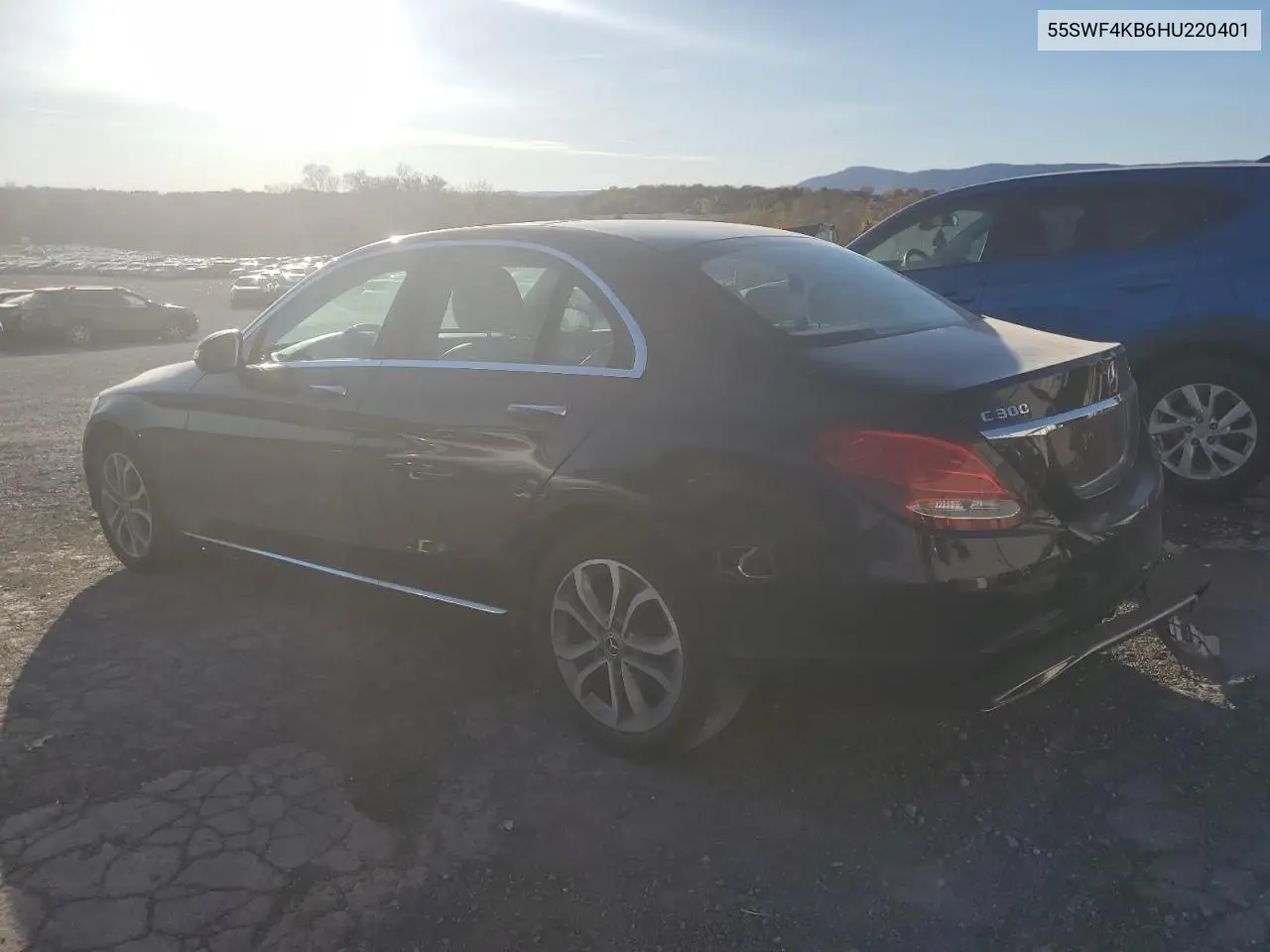 55SWF4KB6HU220401 2017 Mercedes-Benz C 300 4Matic