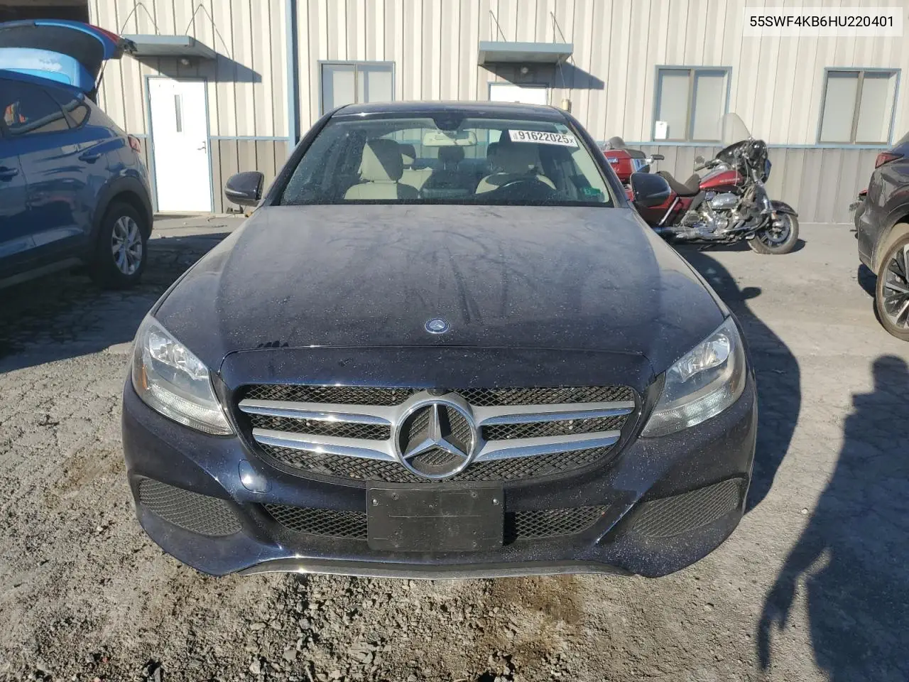 55SWF4KB6HU220401 2017 Mercedes-Benz C 300 4Matic