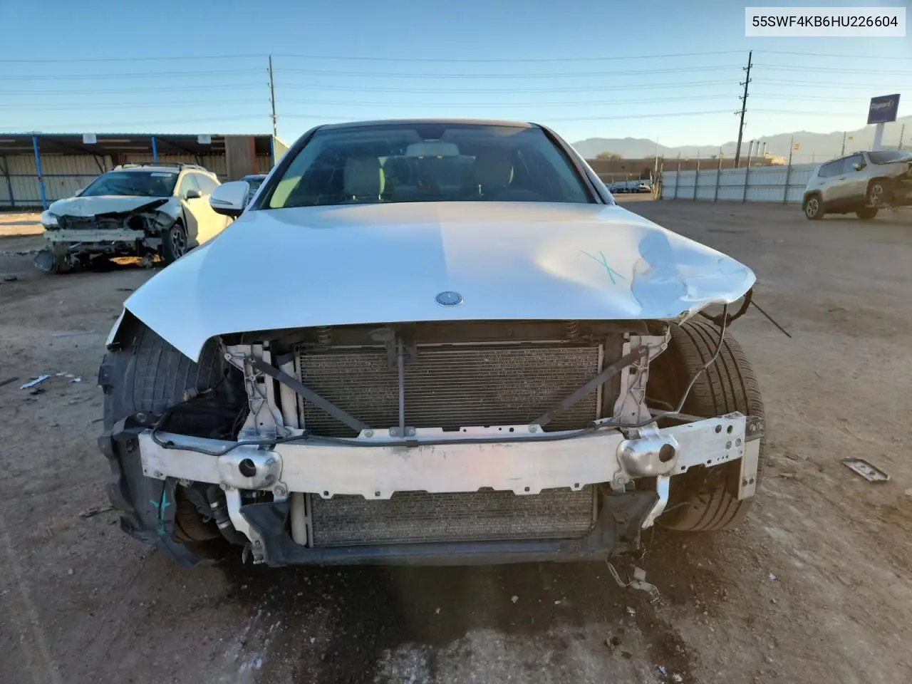 55SWF4KB6HU226604 2017 Mercedes-Benz C 300 4Matic