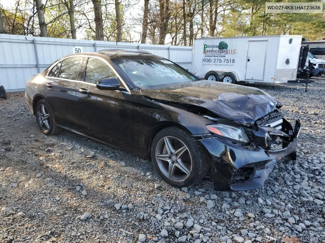 WDDZF4KB1HA123636 2017 Mercedes-Benz E 300 4Matic