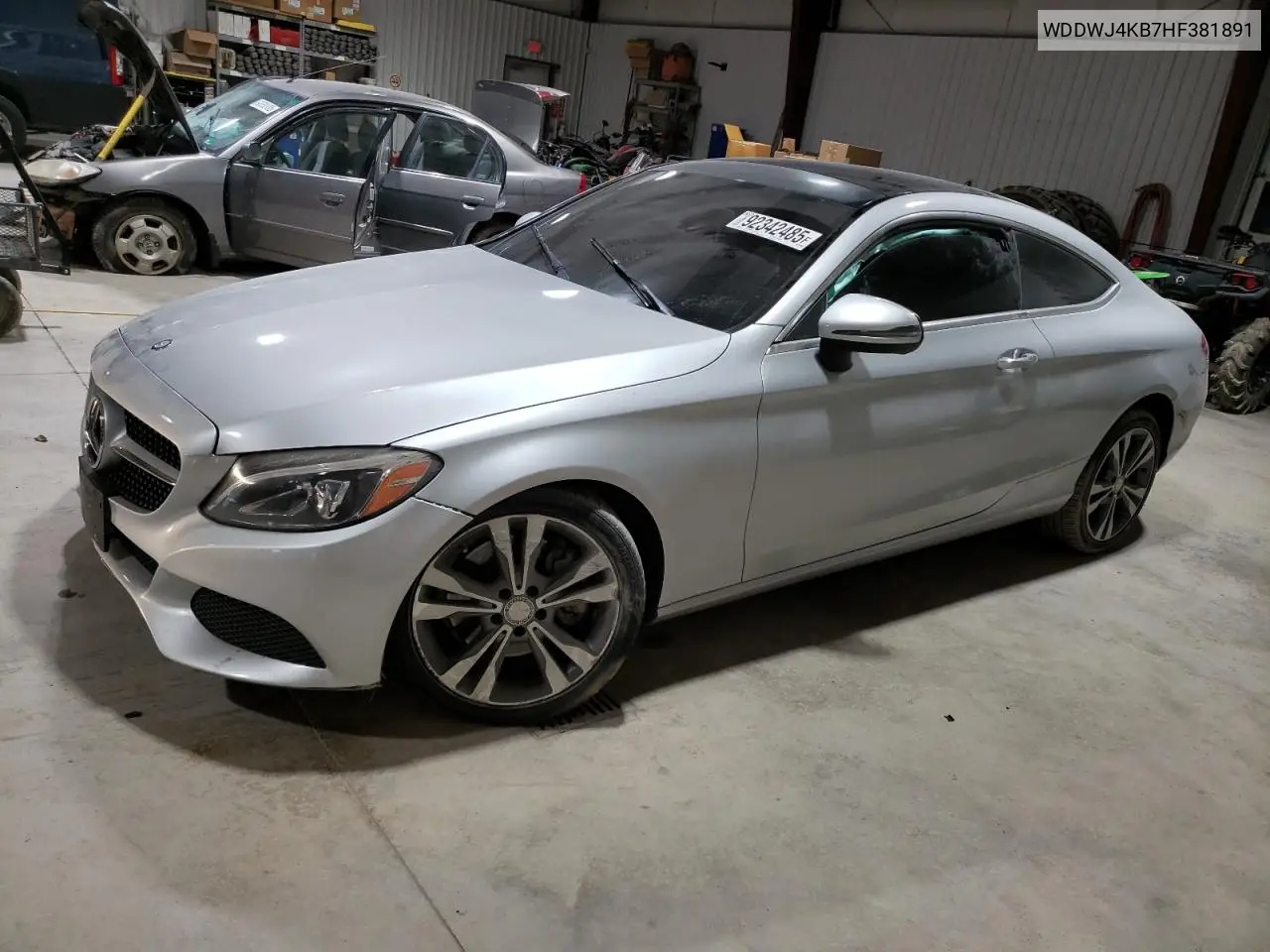 WDDWJ4KB7HF381891 2017 Mercedes-Benz C 300 4Matic