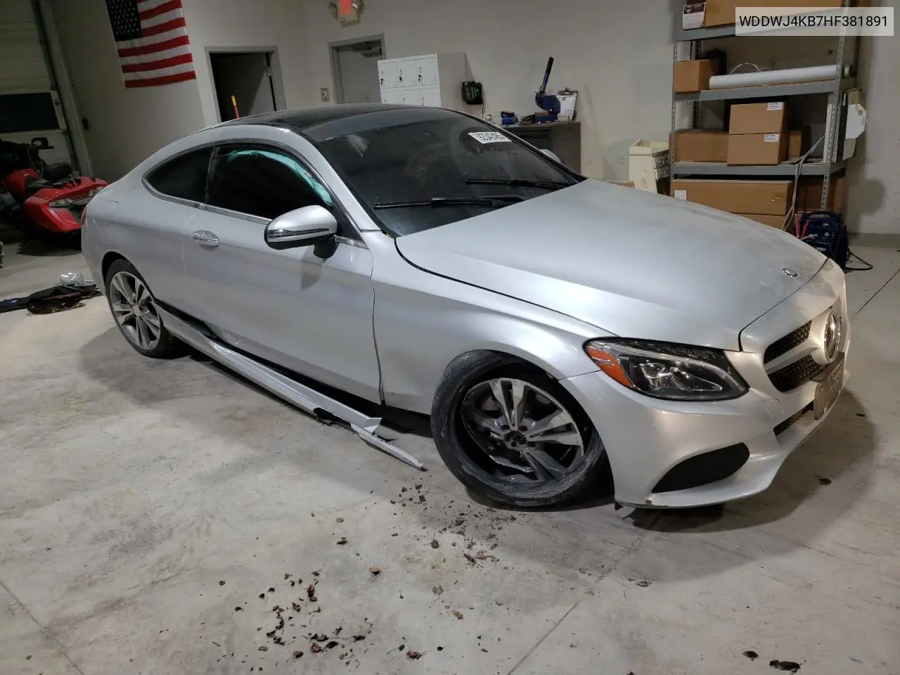 WDDWJ4KB7HF381891 2017 Mercedes-Benz C 300 4Matic