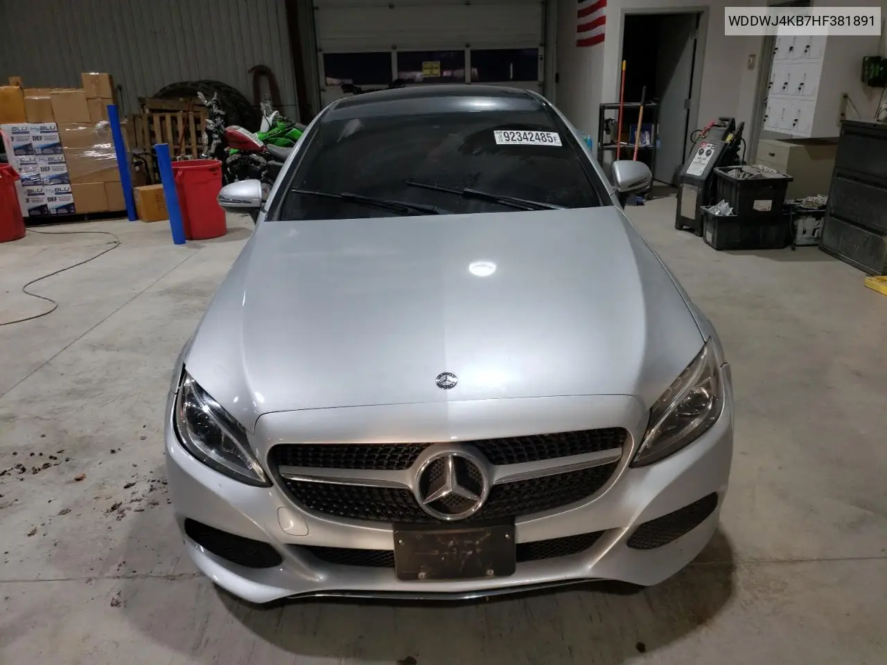 WDDWJ4KB7HF381891 2017 Mercedes-Benz C 300 4Matic