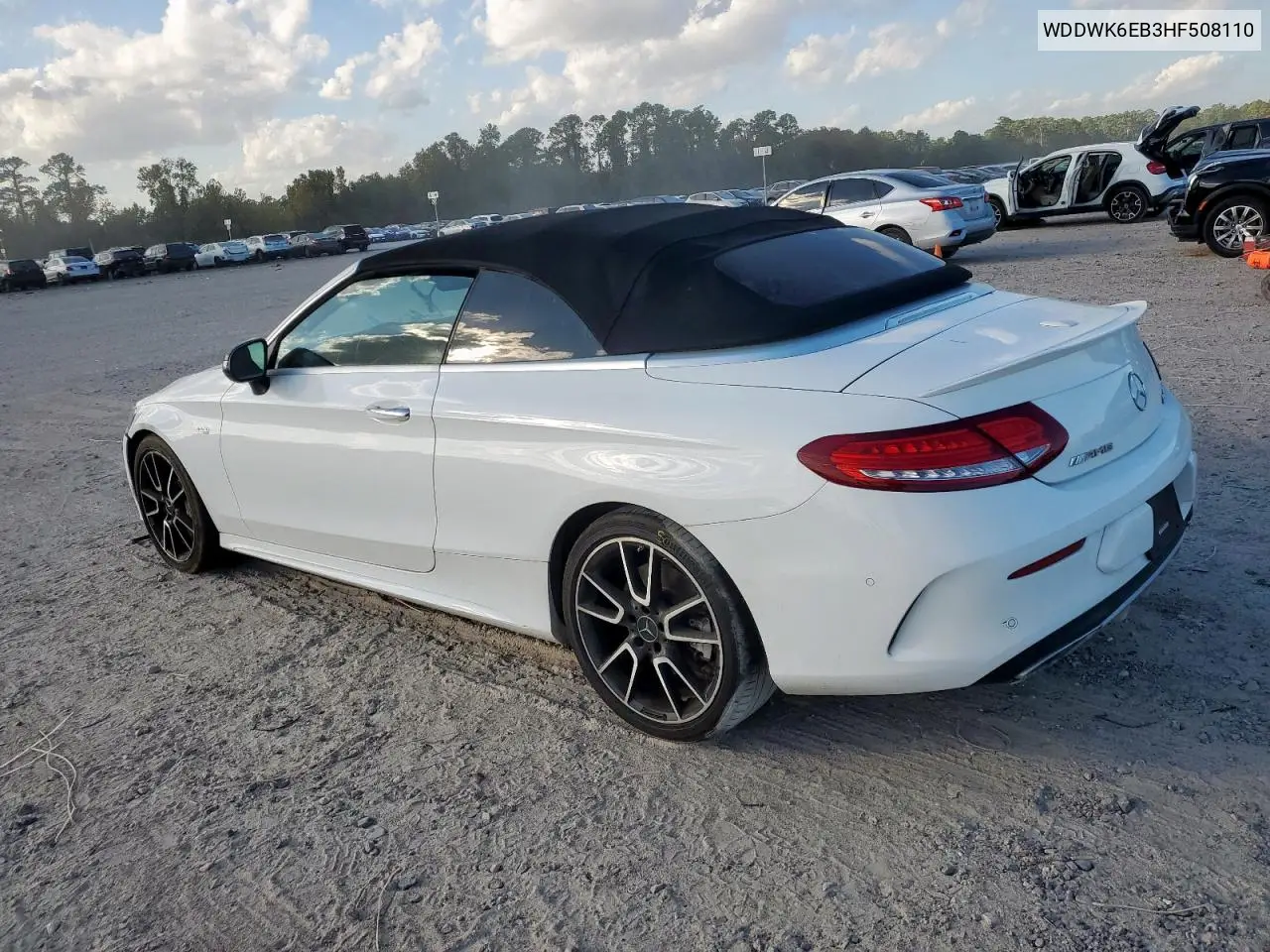 WDDWK6EB3HF508110 2017 Mercedes-Benz C 43 4Matic Amg