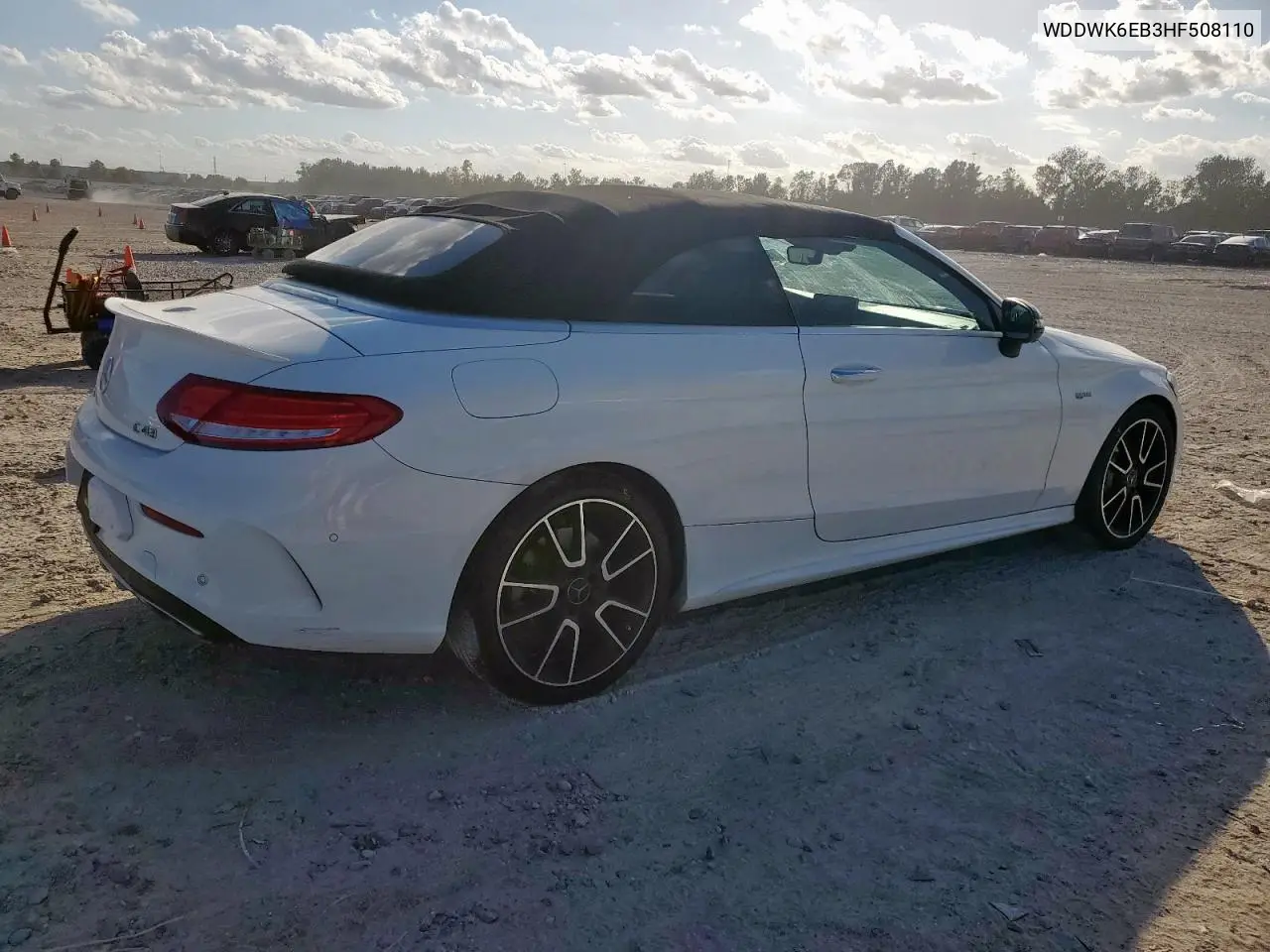 WDDWK6EB3HF508110 2017 Mercedes-Benz C 43 4Matic Amg