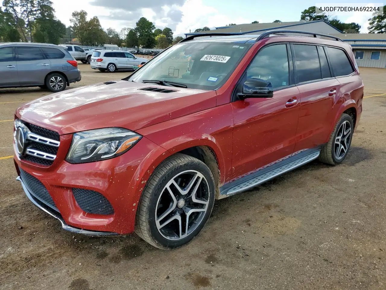 4JGDF7DE0HA692244 2017 Mercedes-Benz Gls 550 4Matic