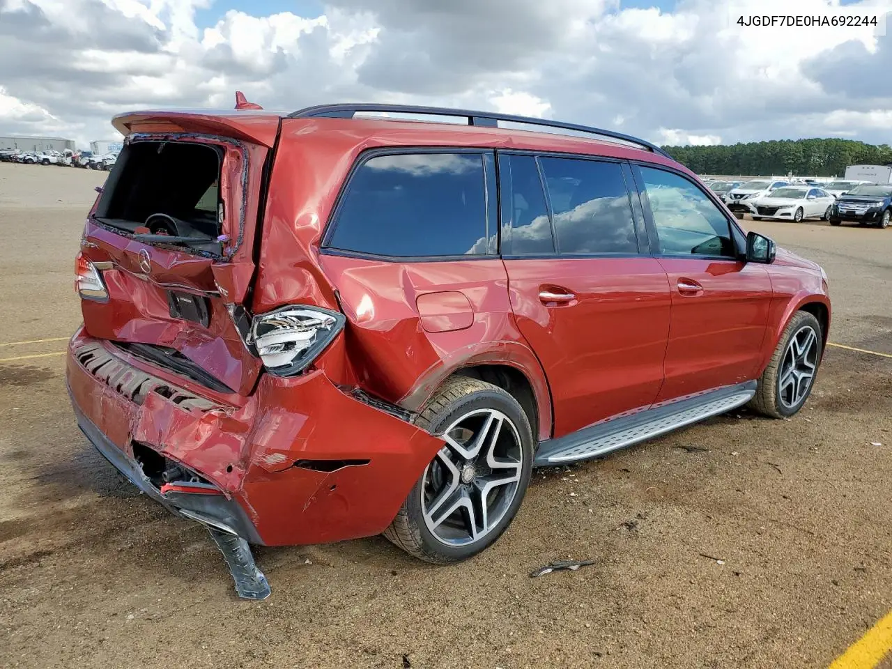 4JGDF7DE0HA692244 2017 Mercedes-Benz Gls 550 4Matic