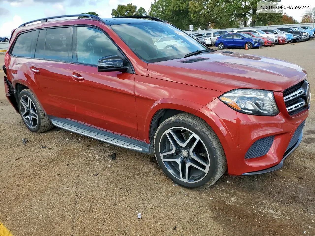 4JGDF7DE0HA692244 2017 Mercedes-Benz Gls 550 4Matic