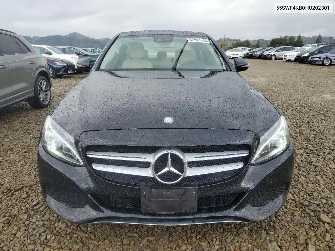 55SWF4KB0HU202301 2017 Mercedes-Benz C 300 4Matic