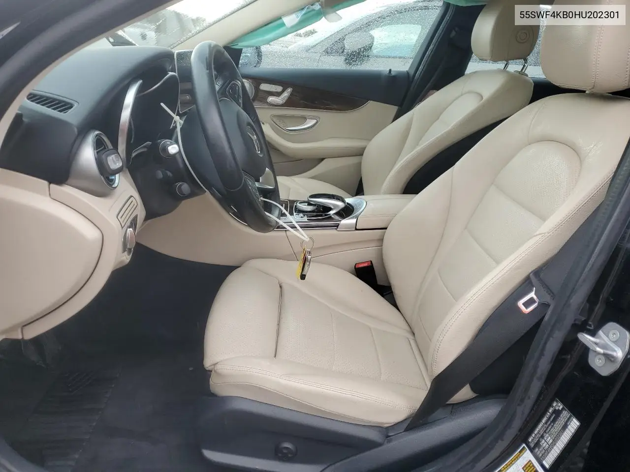 55SWF4KB0HU202301 2017 Mercedes-Benz C 300 4Matic