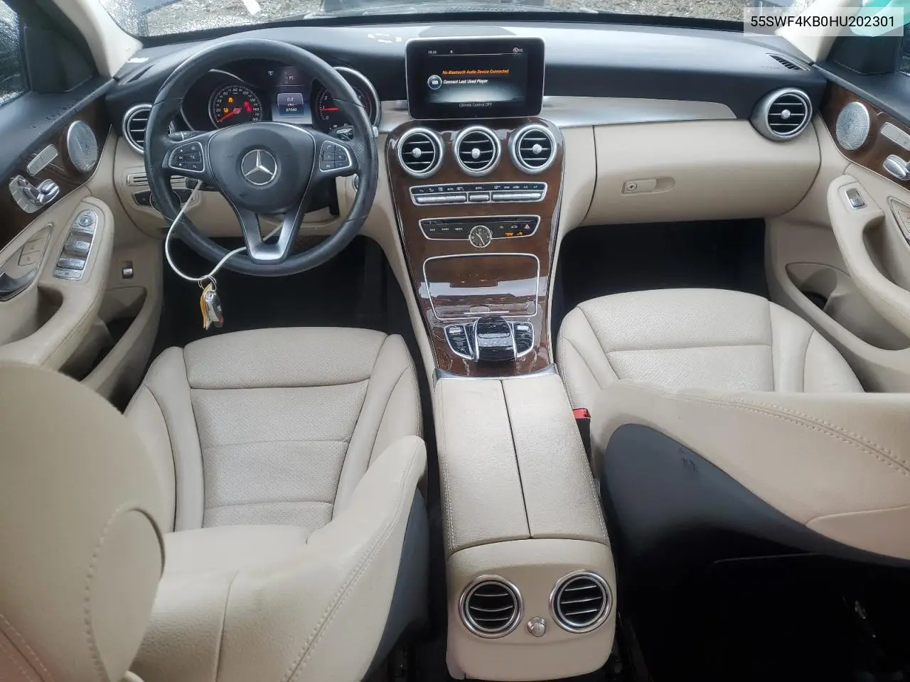 55SWF4KB0HU202301 2017 Mercedes-Benz C 300 4Matic