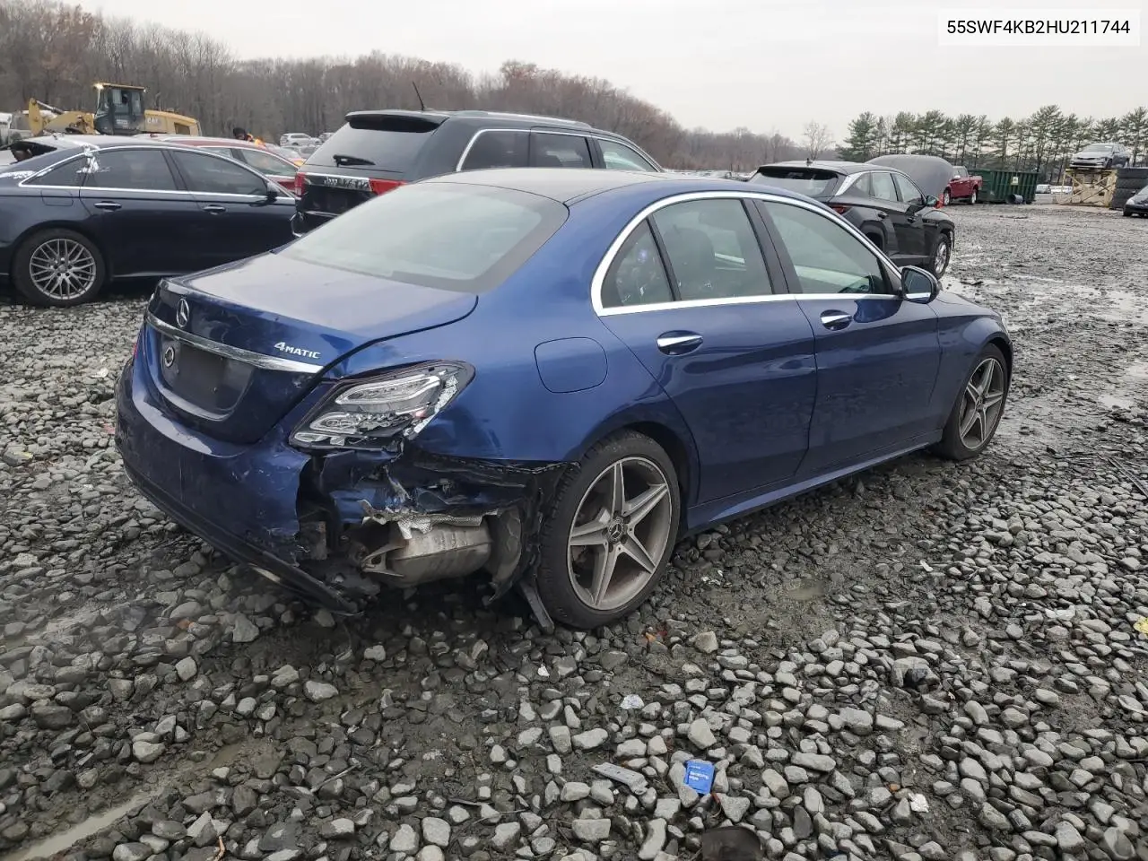 55SWF4KB2HU211744 2017 Mercedes-Benz C 300 4Matic
