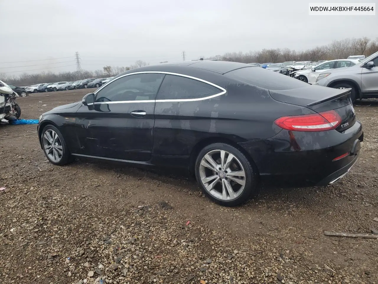 WDDWJ4KBXHF445664 2017 Mercedes-Benz C 300 4Matic